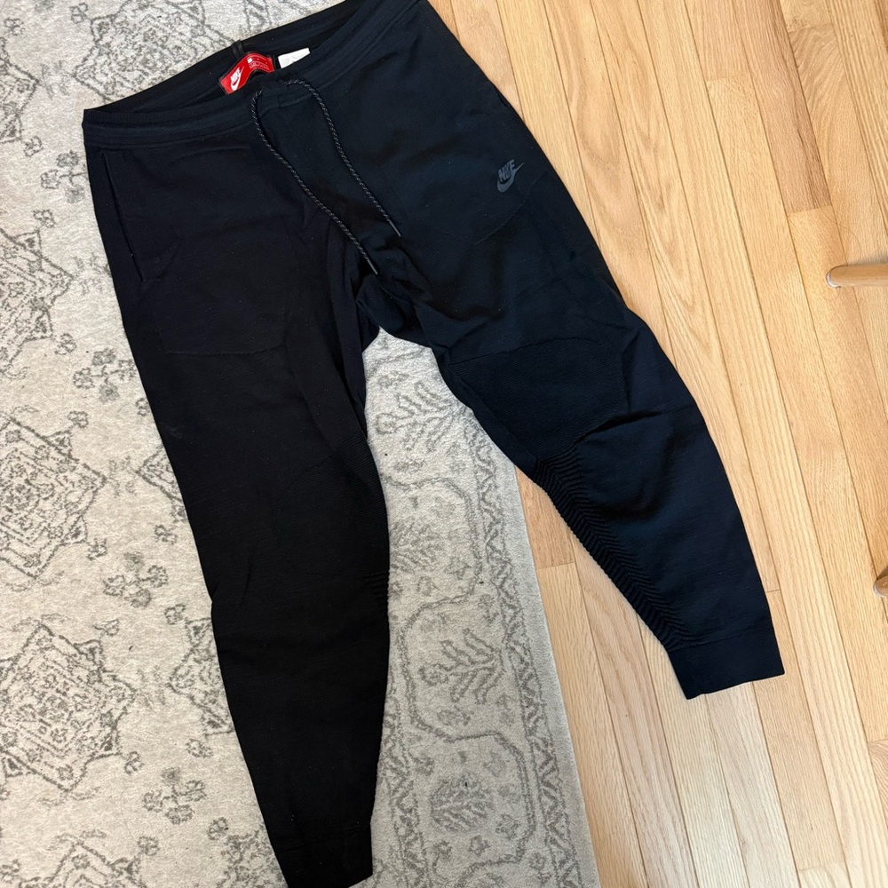 Nike Black Athletic Knit Joggers